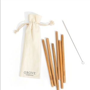 Bamboo Straw Set